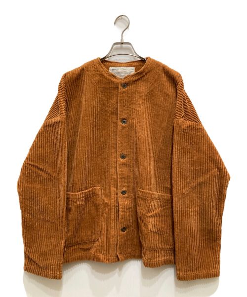 HARVESTY（ハーベスティー）HARVESTY (ハーベスティー) BIG CORDUROY ATELIER JACKET ブラウン サイズ:1の古着・服飾アイテム