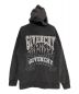 GIVENCHY (ジバンシィ) LOGO EMBROIDERED DRAWSTRING HOODIE ブラック サイズ:M：120000円