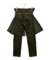 sacai (サカイ) apron front couduroy trousers グリーン サイズ:SIZE1：19000円