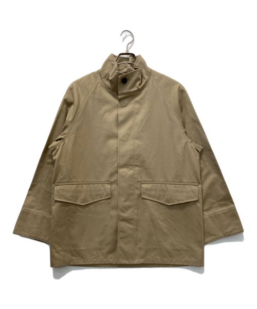 ATON（エイトン）ATON (エイトン) WEST POINT STAND FIELD COAT ベージュ サイズ:2の古着・服飾アイテム