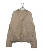 AURALEEオーラリー）の古着「BABY CASHMERE KNIT CARDIGAN」｜ベージュ