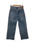 5 1/2 (ファイブアンドハーフ) LOOSE-STRAIGHT DENIM ブルー サイズ:38：7000円