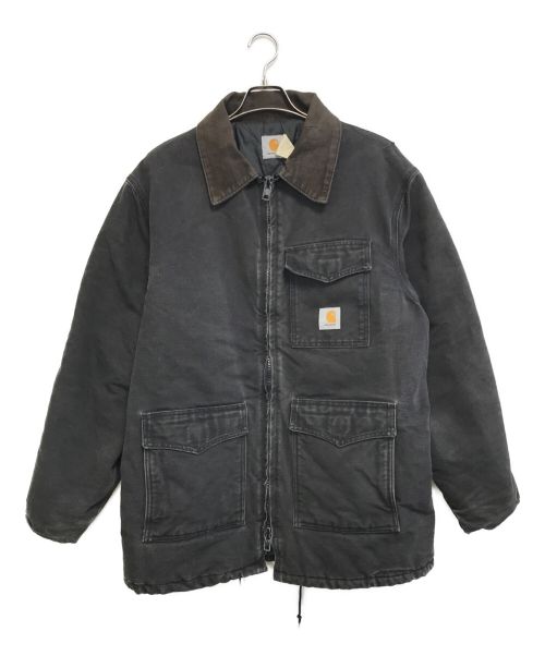 CarHartt（カーハート）CarHartt (カーハート) 中綿ダックジャケット グレー サイズ:XLの古着・服飾アイテム