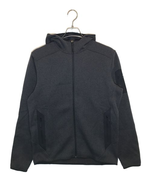 ARC'TERYX（アークテリクス）ARC'TERYX (アークテリクス) COVERT HOODY グレー×ブラック サイズ:M/Mの古着・服飾アイテム