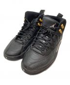 JORDANジョーダン）の古着「AIR JORDAN 12 RETRO　ハイカットスニーカー」｜ブラック