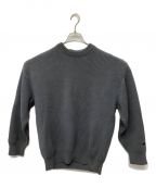 N.HOOLYWOODエヌ ハリウッド）の古着「CREW NECK KNIT」｜グレー