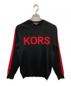 MICHAEL KORSマイケルコース）の古着「KORS Stretch Viscose Sweater」｜ブラック