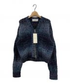 MURRALミューラル）の古着「Hazy knit cardigan」｜パープル