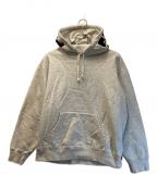 SUPREMEシュプリーム）の古着「Rib Hooded Sweatshirt /リブフーディッドスウェットシャツ」｜グレー