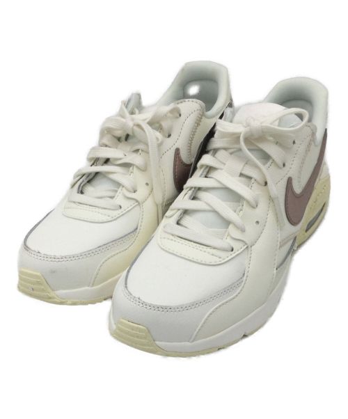 NIKE（ナイキ）NIKE (ナイキ) AIR MAX EXCEE LEA ホワイト アイボリー サイズ:25.5の古着・服飾アイテム