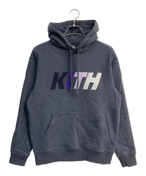 KITH（キス）KITH (キス) Team Williams Hoodie ネイビー サイズ:XSの古着・服飾アイテム