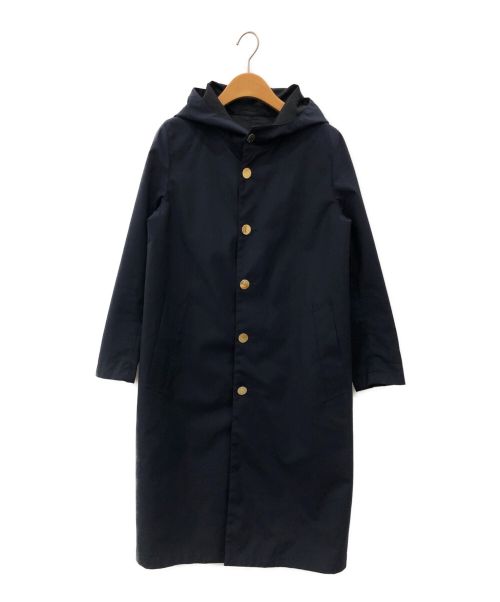 MACKINTOSH（マッキントッシュ）MACKINTOSH (マッキントッシュ) リバーシブル フーデッドコート ネイビー サイズ:30の古着・服飾アイテム