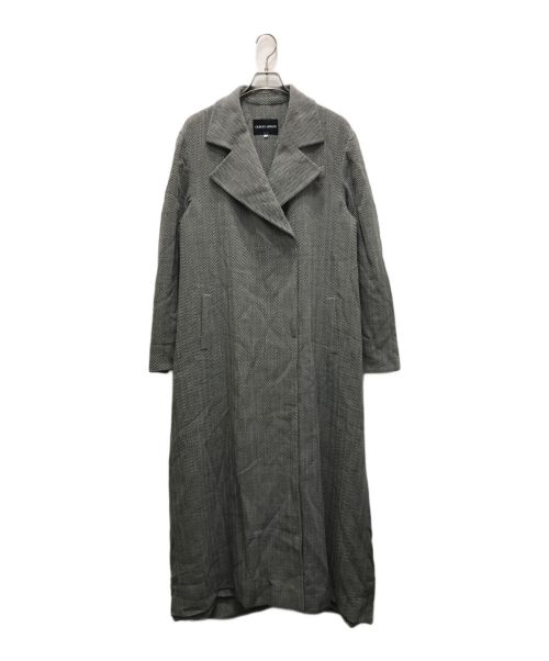 GIORGIO ARMANI（ジョルジョアルマーニ）GIORGIO ARMANI (ジョルジョアルマーニ) ロングコート グレー サイズ:40の古着・服飾アイテム