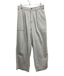 Annaut（アンナウト）の古着「DAILY UTILITY PANTS／デイリーユーティリティパンツ／ベイカーパンツ」｜グレー