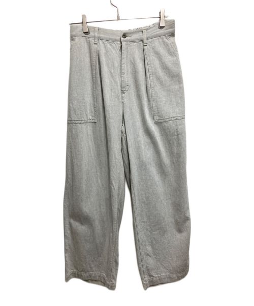 Annaut（アンナウト）Annaut (アンナウト) DAILY UTILITY PANTS／デイリーユーティリティパンツ／ベイカーパンツ グレー サイズ:Mの古着・服飾アイテム