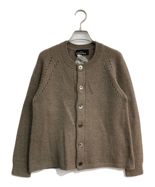 tricot COMME des GARCONS（トリココムデギャルソン）tricot COMME des GARCONS (トリココムデギャルソン) フレアカーディガン　TB-N015 ブラウン サイズ:-の古着・服飾アイテム