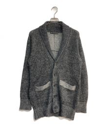 ISSEY MIYAKE MEN（イッセイミヤケメン）の古着「モヘヤブレンドショールカラーカーディガン ME33KO269」｜グレー