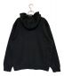 SUPREME (シュプリーム) NIKE (ナイキ) Leather Applique Hooded Sweatshirt ブラック サイズ:L：25000円