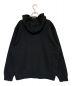 SUPREME (シュプリーム) NIKE (ナイキ) Leather Applique Hooded Sweatshirt ブラック サイズ:L：22000円