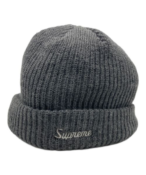 SUPREME（シュプリーム）Supreme (シュプリーム) Loose gauge beanie グレー サイズ:-の古着・服飾アイテム