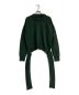 MM6 Maison Margiela（エムエムシックス メゾンマルジェラ）の古着「Hem design knit　ヘムデザインニット　S32GP0208」｜グリーン