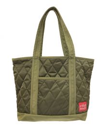 Manhattan Portage（マンハッタンポーテージ）の古着「Quilting Fabric Tote Bag」｜オリーブ