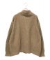 YSTRDY'S TMRRW (イエスタデイズトゥモロウ) COZY ZIP SWEATER ブラウン サイズ:下記参照：5000円