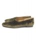 CLANE (クラネ) VELVET FLAT SHOES ブラウン サイズ:37：5000円