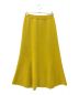 L'appartement（アパルトモン）の古着「Knit Flare Skirt」｜イエロー