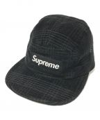 SUPREMEシュプリーム）の古着「コーデュロイキャップ」｜ブラック