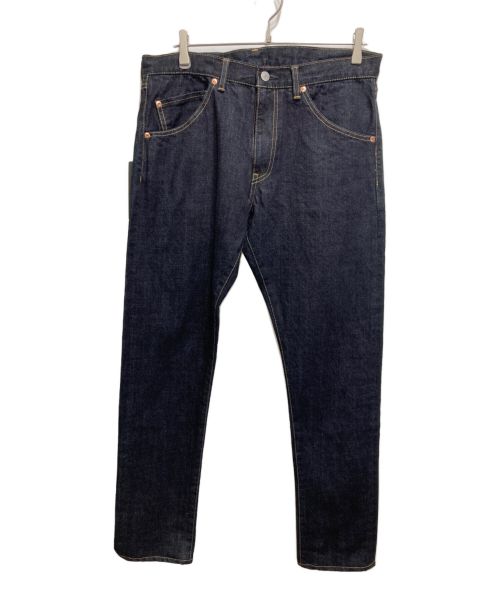 negative denim（ネガティブ デニム）negative denim (ネガティブ デニム) 5p high tapered jeans／スキニーデニム／デニムパンツ インディゴ サイズ:34の古着・服飾アイテム