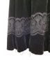 中古・古着 HER LIP TO (ハーリップトゥ) Royal Velour Long Dress ブラック サイズ:M：12000円