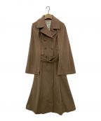 HER LIP TOハーリップトゥ）の古着「Mademoiselle 2Way Long Coat」｜ブラウン