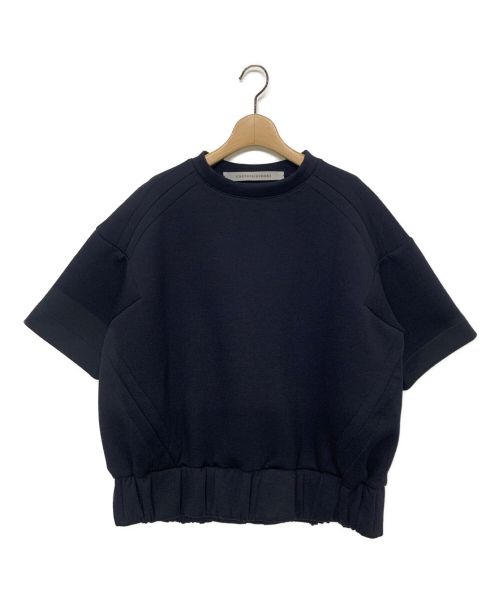 COGTHEBIGSMOKE（コグザビッグスモーク）COGTHEBIGSMOKE (コグザビッグスモーク) HILLARY TOP / AIRLY COCOON JERSEY ネイビー サイズ:-の古着・服飾アイテム