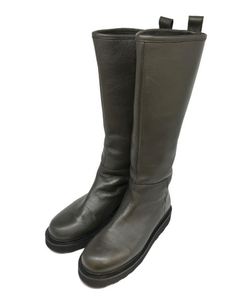 Caminando（カミナンド）Caminando (カミナンド) RIDING LONG BOOTS 21122W ブラウン サイズ:6の古着・服飾アイテム