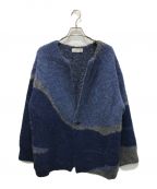 amachi.アマチ）の古着「AY11-26 Altitude.1520 Cardigan」｜ネイビー×グレー