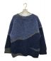 amachi. (アマチ) AY11-26 Altitude.1520 Cardigan ネイビー×グレー サイズ:4 未使用品：25000円