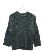 amachi.アマチ）の古着「Silk Aran Knit」｜グリーン