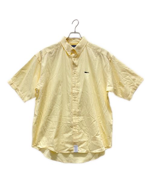 DESCENDANT（ディセンダント）DESCENDANT (ディセンダント) KENNEDY'S ORGANIC COTTON SATIN SS SHIRT イエロー サイズ:１の古着・服飾アイテム