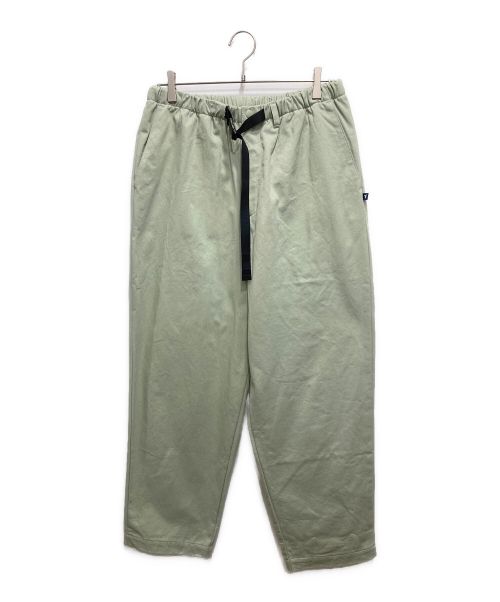 DESCENDANT（ディセンダント）DESCENDANT (ディセンダント) CLASP TWILL TROUSERS グリーン サイズ:3の古着・服飾アイテム