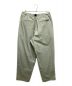 DESCENDANT (ディセンダント) CLASP TWILL TROUSERS グリーン サイズ:3：13000円