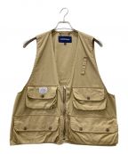 DESCENDANTディセンダント）の古着「POND FISHING VEST」｜ベージュ