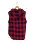 ensou. (エンソウ) Sleeveless Hoodie Shirt レッド サイズ:L：9000円