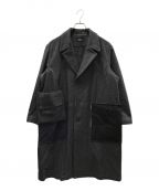 ensou.エンソウ）の古着「Patched Doctor Coat」｜チャコールグレー