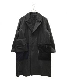 ensou.（エンソウ）の古着「Patched Doctor Coat」｜チャコールグレー