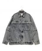 OAMCオーエーエムシー）の古着「SIERRA SHIRT」｜グレー