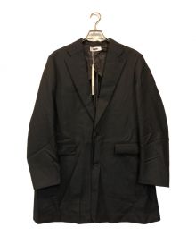 REVERBERATE（リバーバレイト）の古着「LONG TAILORED JACKET」｜ブラック