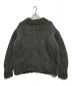 REVERBERATE (リバーバレイト) ZIP ROUND COLLER HAND KNIT グレー サイズ:SIZE 2 未使用品：50000円