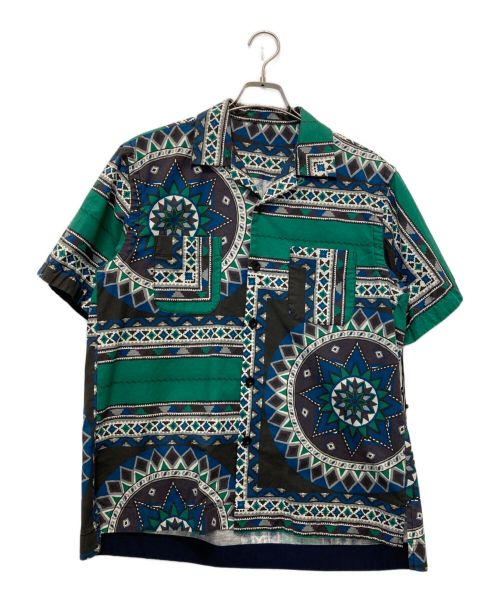 sacai（サカイ）sacai (サカイ) 22-02690M Bandana Print Shirts グリーン サイズ:１ 未使用品の古着・服飾アイテム