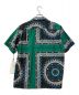 sacai (サカイ) 22-02690M Bandana Print Shirts グリーン サイズ:１ 未使用品：22000円